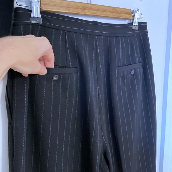 Vintage Liz Claiborne Classic Pinstripe Pants - Picture 13 of 15